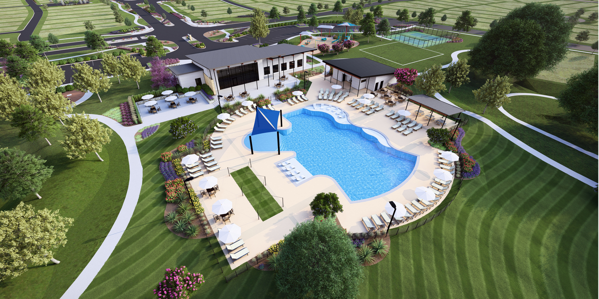 Amenity Center at Triada in Elgin, Texas